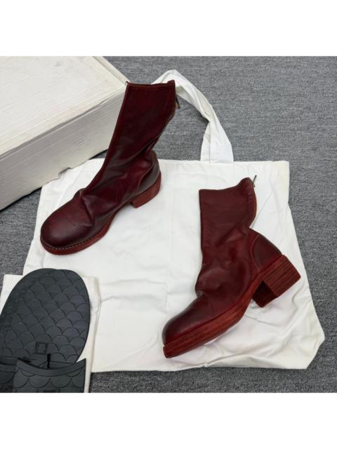 Guidi Guidi 788z red leather boots