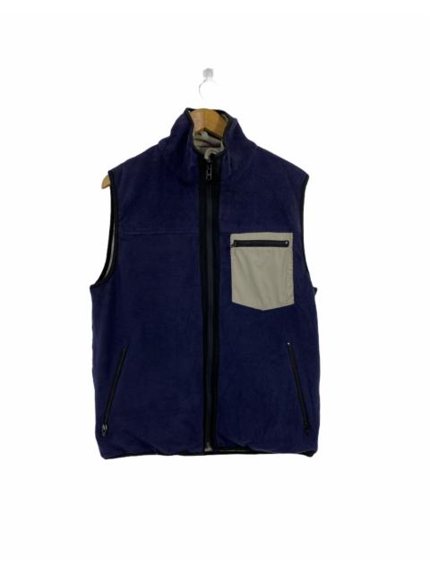 Other Designers Vintage - Harley Davidson Reversible Fleece Vest Design