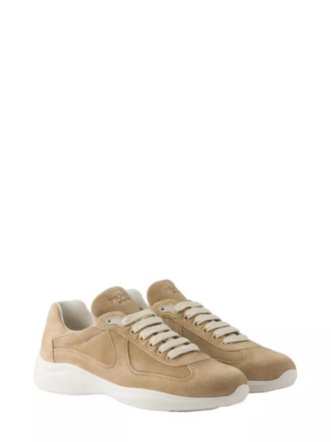 Prada Men's America's Cup Suede Sneakers