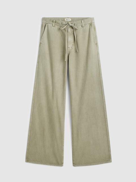 Madewell The Ultimate Wide-Leg Pant in Airy Denim