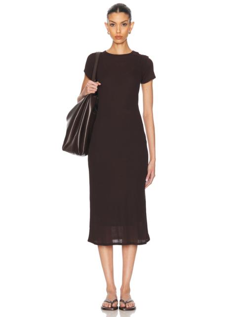 LESET Rozzi Double Layer Tee Dress