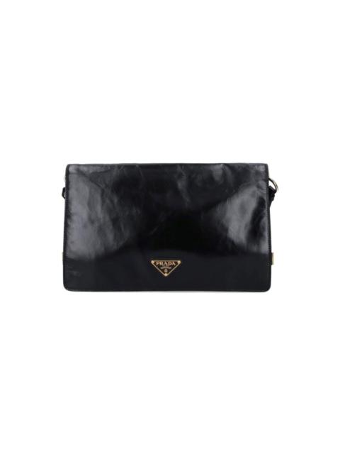 Prada LOGO MEDIUM SHOULDER BAG