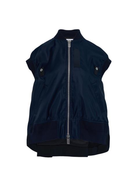sacai Nylon Twill Vest