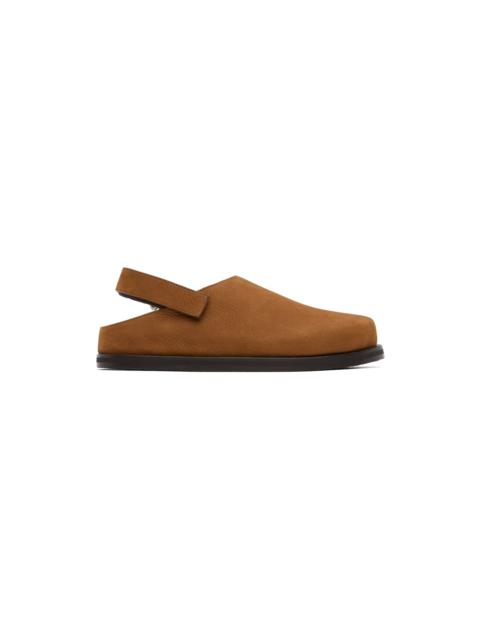 Brown Hardning Clogs