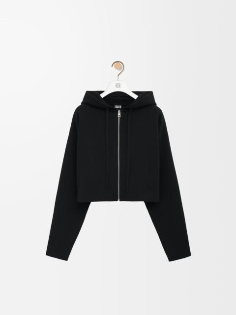 Loewe Anagram zip-up hoodie in wool