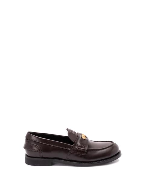 Miu Miu Miu Miu Women Brushed Leather `Penny` Loafers