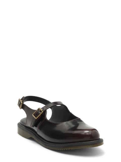Dr. Martens Dr. Martens Madaline Slingback Mary Jane Flat in Cherry Red at Nordstrom