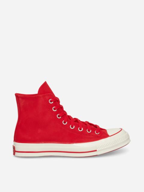 Converse SHAI Chuck 70 Nubuck Leather Sneakers University Red