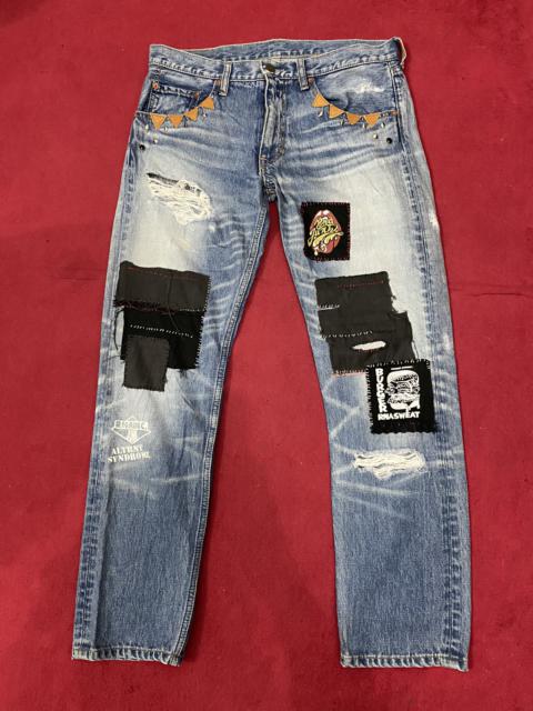 Other Designers Native - Native Distress Denime patch style