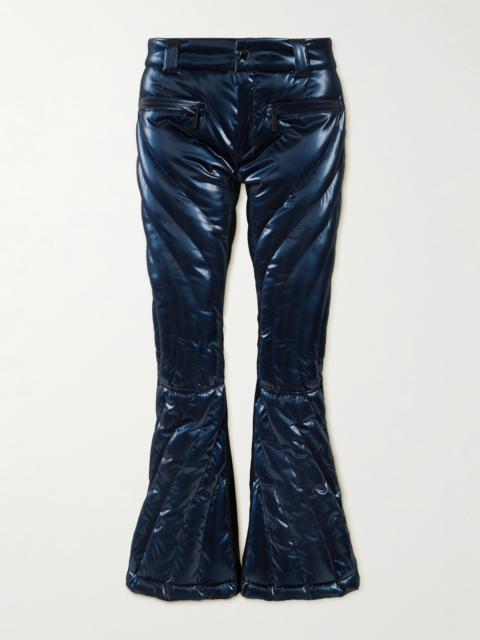 PERFECT MOMENT + Johnnie Walker Carving Air Quilted Flared Ski Pants