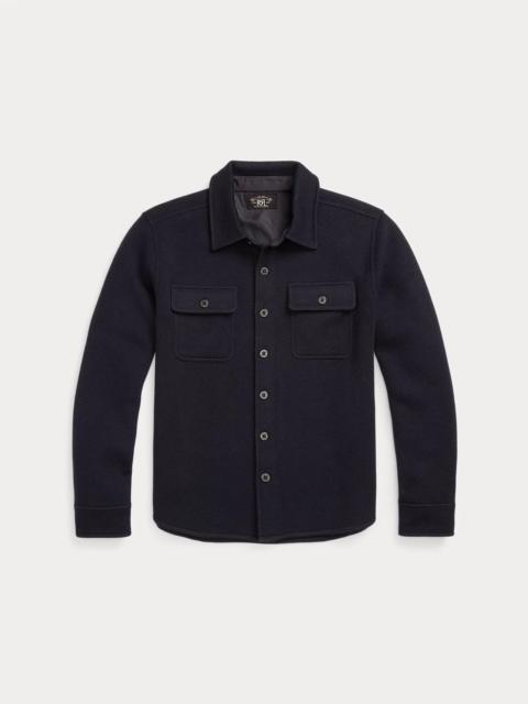 RRL by Ralph Lauren Birdseye Jacquard Wool Workshirt Sweater