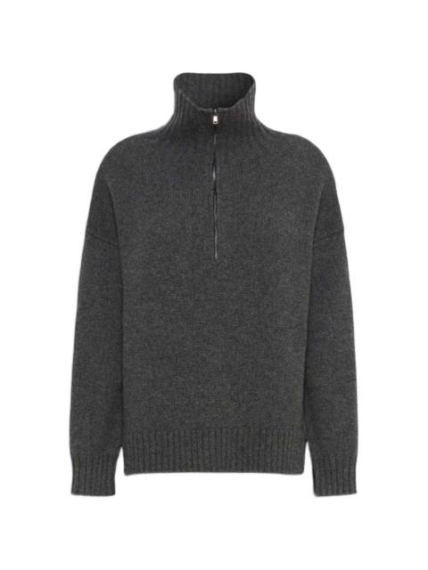 Max Mara Max Mara Women Quarter-Zip Cashmere Sweater