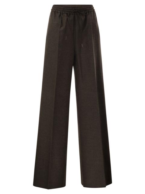 Max Mara Max Mara Women Mxspantone - Pure Virgin Wool Drawstring Trousers