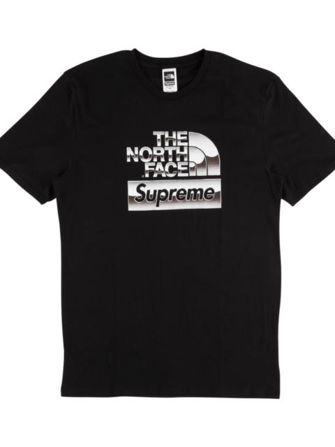 Supreme TNF Metallic Logo Tee "SS 18"