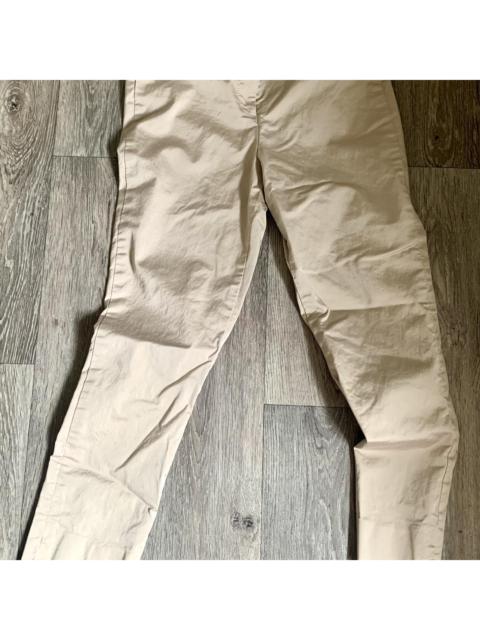 Other Designers Planet Gold Women's Tan and Cream Trousers