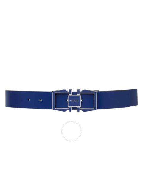 FERRAGAMO Ferragamo Reversible Gancini Leather Belt