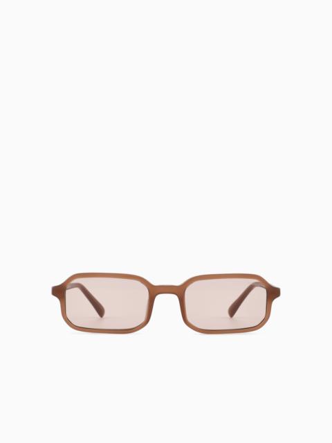 EMPORIO ARMANI MEN’S RECTANGULAR SUNGLASSES