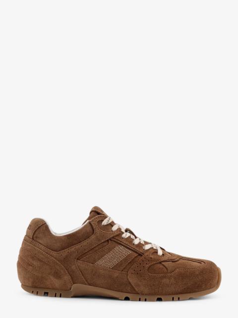 ALOHAS Alohas Tb.56 Low-Top Suede Sneakers Brown