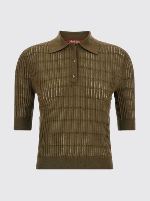 Max Mara Studio Max Mara Studio Women Max Mara Studio Women Wool And Silk Knit Polo Max Mara Studio