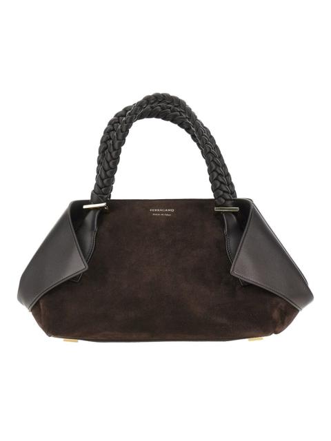 FERRAGAMO Ferragamo Women Leather Hand Bag With Logo