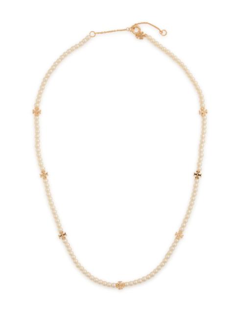 TORY BURCH Tory Burch Kira Pearl 18kt Gold-plated Necklace