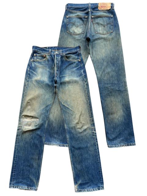 vintage 90s Levi’s 501 Mudwash Denim Jeans 30x31