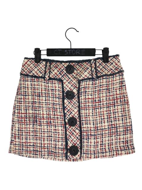 Burberry 🔥 Burberry Tweed Mini Skirt