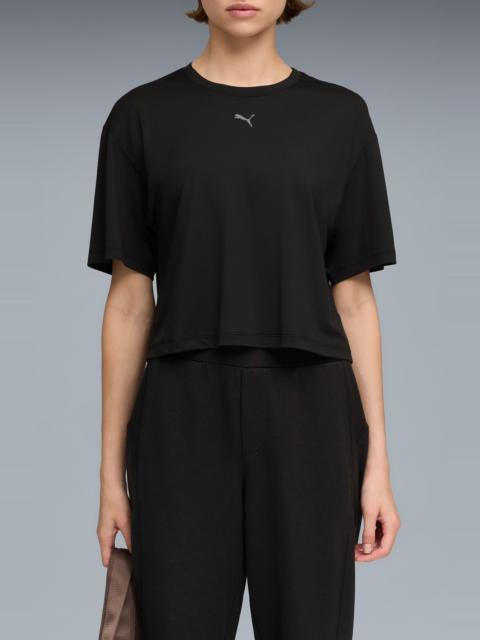 PUMA PUMA CLOUDSPUN Relaxed T-Shirt in Puma Black at Nordstrom