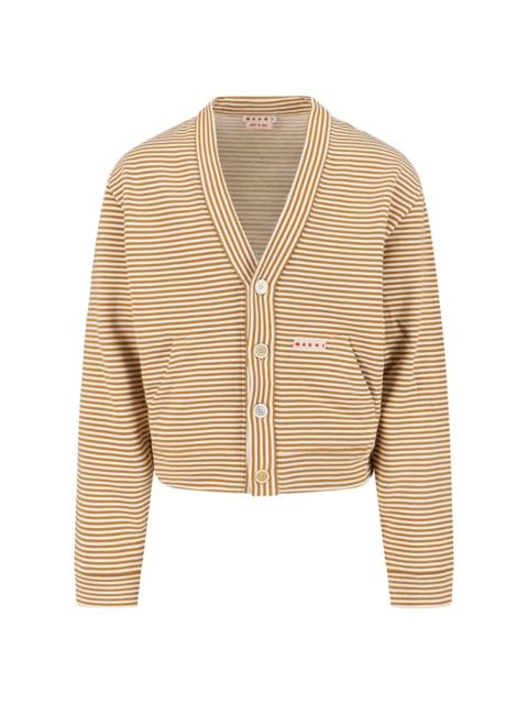 Marni STRIPED CARDIGAN