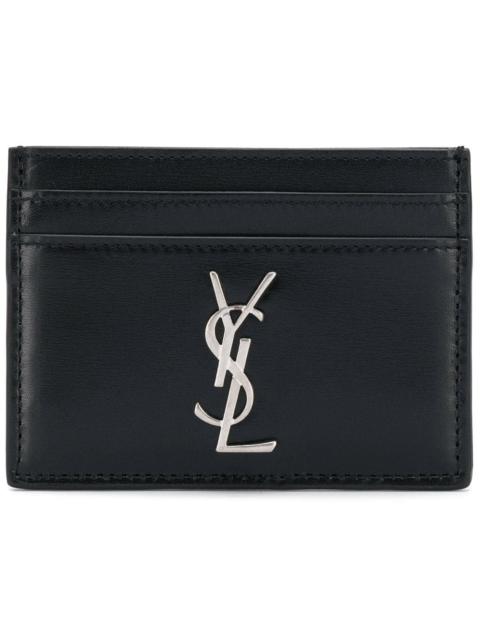 SAINT LAURENT Saint Laurent Paris Men Smooth Leather Cassandre Card Holder