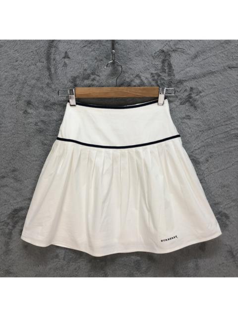 BURBERRY LONDON DRAWSTRING WHITE MINI SKIRTS #6080-216