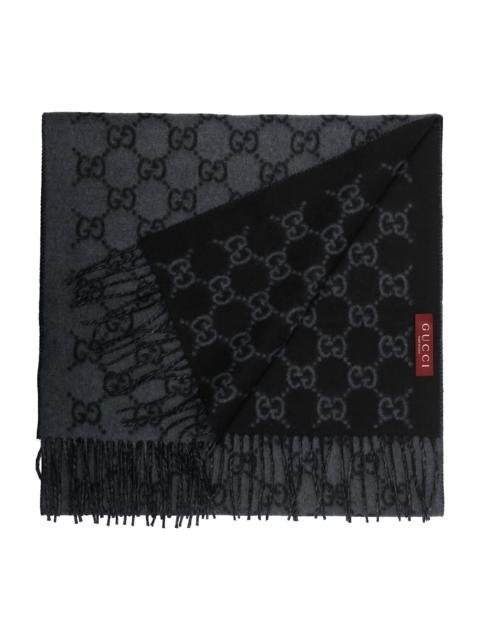 GUCCI Gg Cashmere Shawl