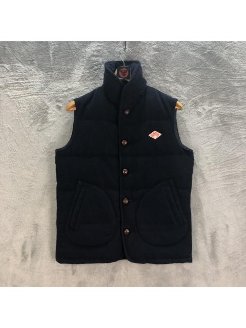 BEAMS PLUS DANTON X BEAMS WOOL PUFFER DOWN VEST #6542-71