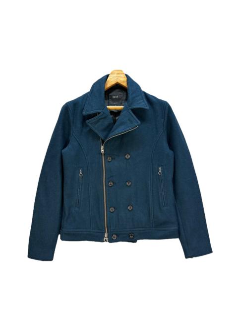 Other Designers Japanese Brand - EDGE RUPERT Double Collar Wool Jacket #A21-0497