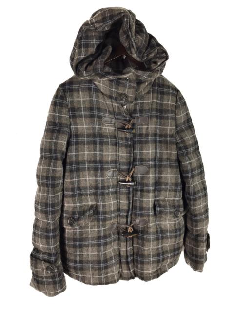 Other Designers Journal Standard - LAST CALL💥JOURNAL STANDARD TARTAN DUFFLE COAT DOWN HOODIE