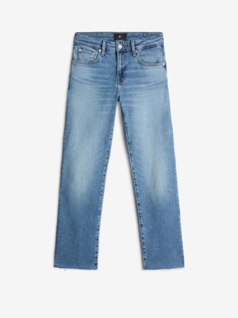 7 For All Mankind Luxe Vintage Calie Straight Ankle in Fancy