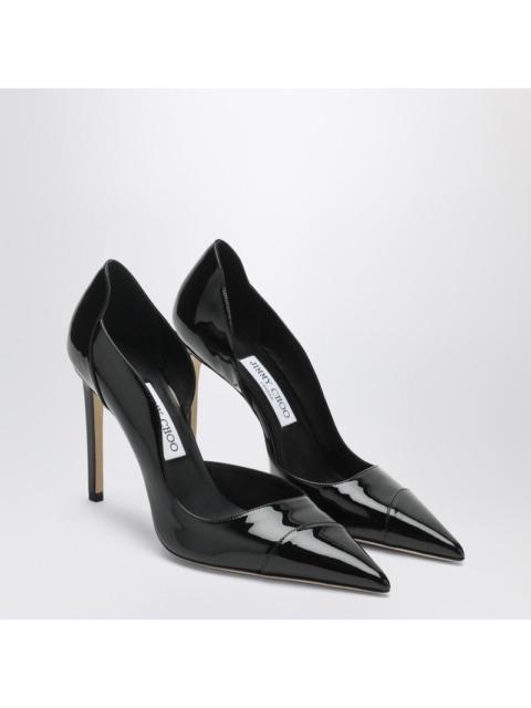 JIMMY CHOO Jimmy Choo Brigitte 100 Pumps In Black Patent Leather Women
