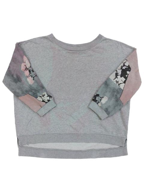 Other Designers Allsaints - ALL SAINTS MADE IN PORTUGAL OVERSIZED CROP SWEATSHIRT