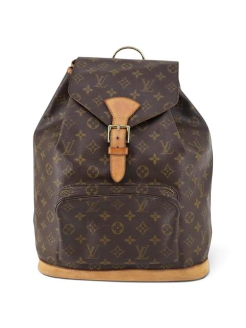 Louis Vuitton Montsouris leather backpack