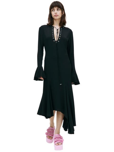 Blumarine BLACK MIDI DRESS