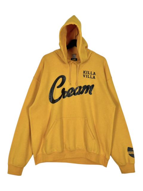 Other Designers Wu Tang Clan - KILLA VILLA CREAM WU-WORLD HOODIE