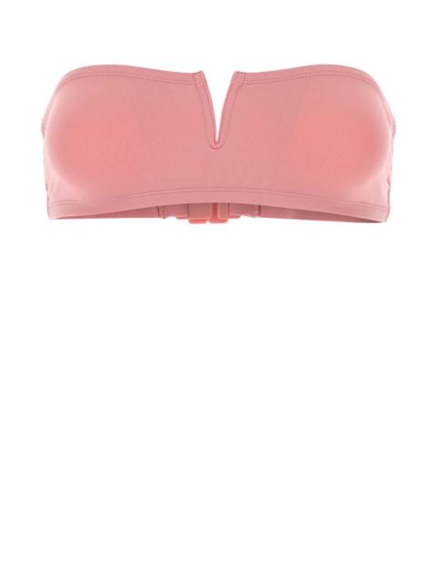 ERES Eres Women Pink Stretch Nylon Arcade Bikini Top