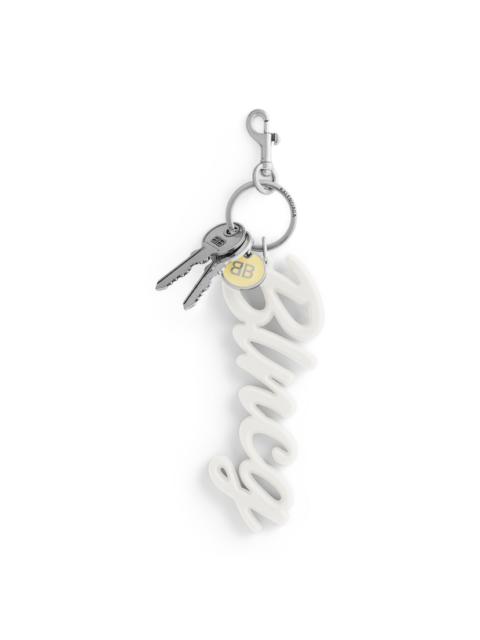 BALENCIAGA Women's Charm/keychain Bb  in Multicolored