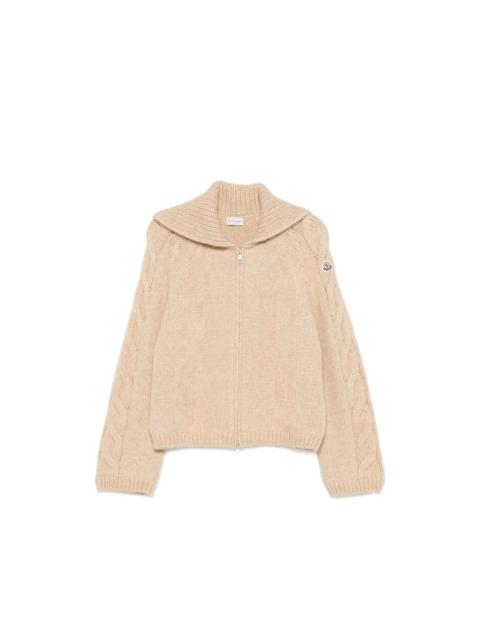 Moncler Moncler Neutrals Knitwear - Cardigans Women