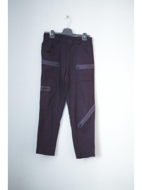 NUMBER (N)INE Size 2 Purple Zipper Pants