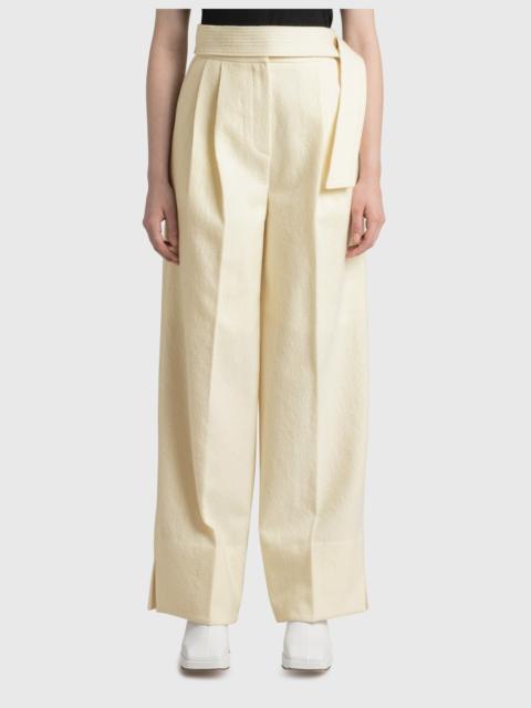 RECTO VIRGIN-WOOL HIGH-RISE WIDE TROUSERS
