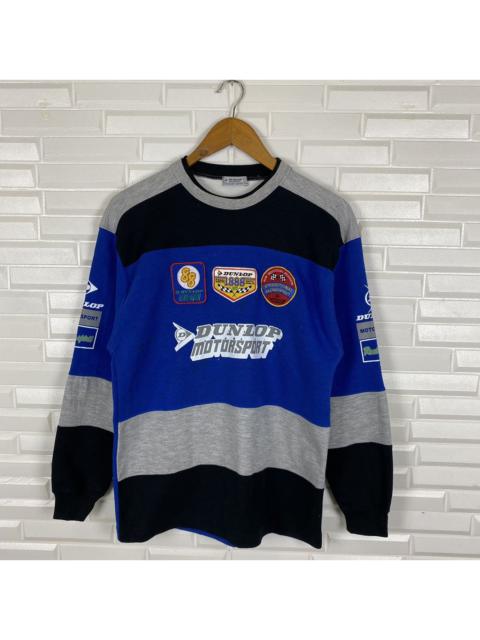 Other Designers Vintage - DUNLOP MOTORSPORT SWEATSHIRT NICE DESIGN