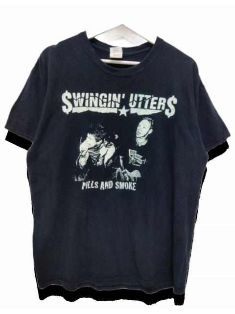 Other Designers Rare - Vintage SWINGIN' UTTERS Pills And Smoke Band Tees