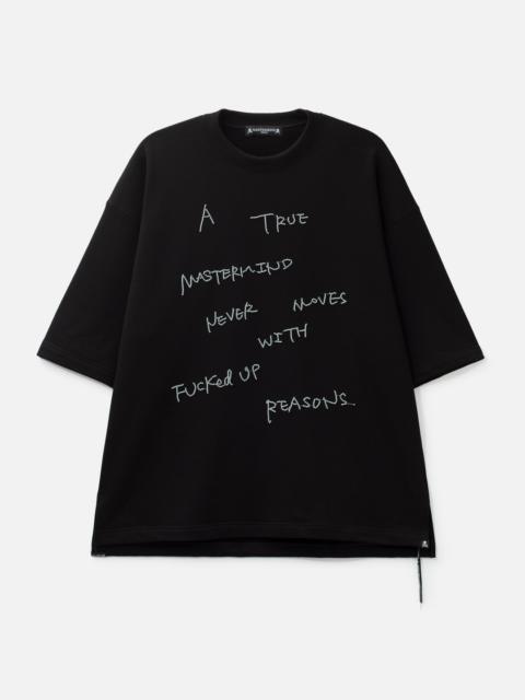 MASTERMIND WORLD DECORATED SS SWEATSHIRT