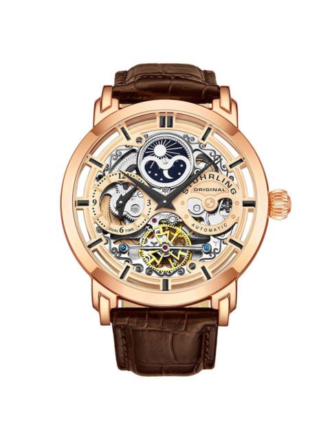 Other Designers Stuhrling Original Legacy Automatic Rose Dial Men's Watch M13522